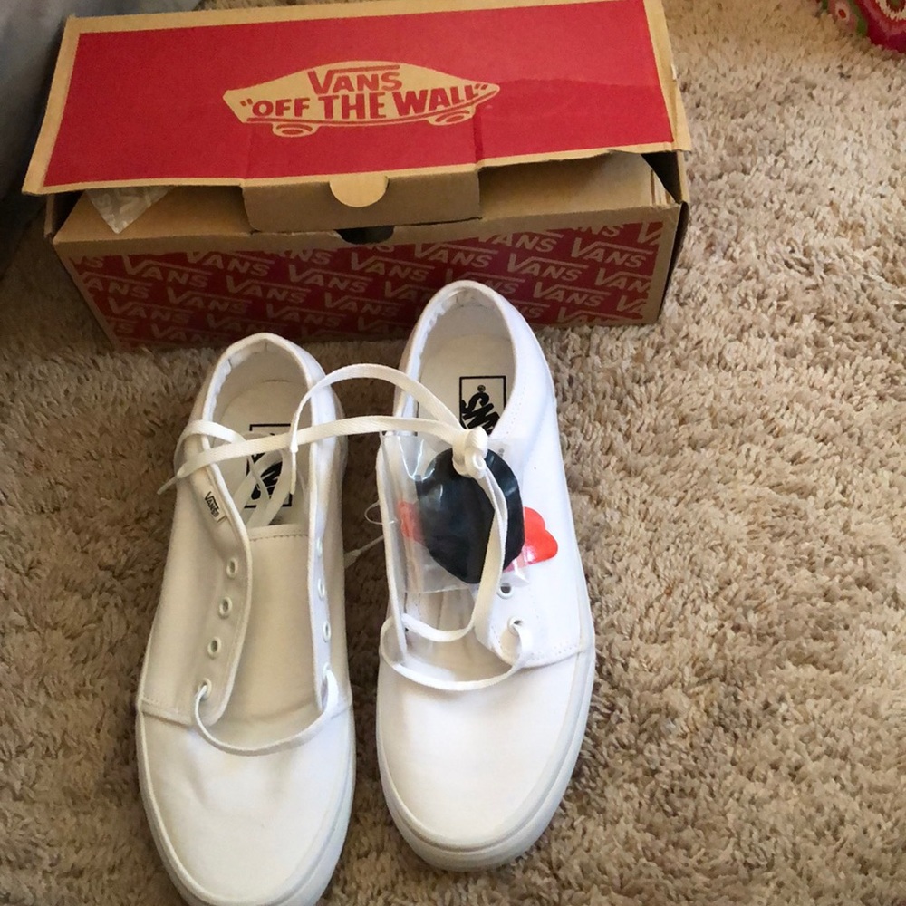 Vans White Sneakers